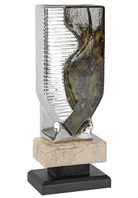 Spike de ouro vaso aberto