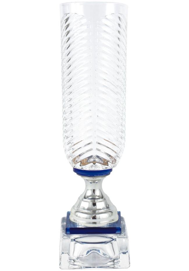 Trofeo jarrón de cristal espiga