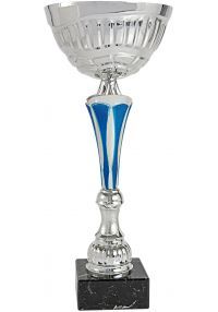 Trofeo copa plata-azul