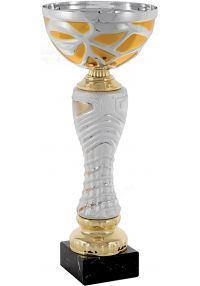 Trofeo copa balón bicolor