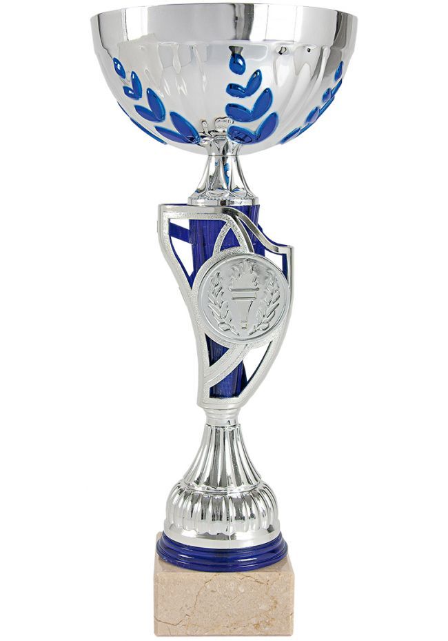 Trofeo copa balón grande con disco deportivo