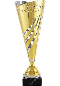 Trofeo copa corte geométrico laurel Thumb Trofeo copa corte geométrico laurel Thumb