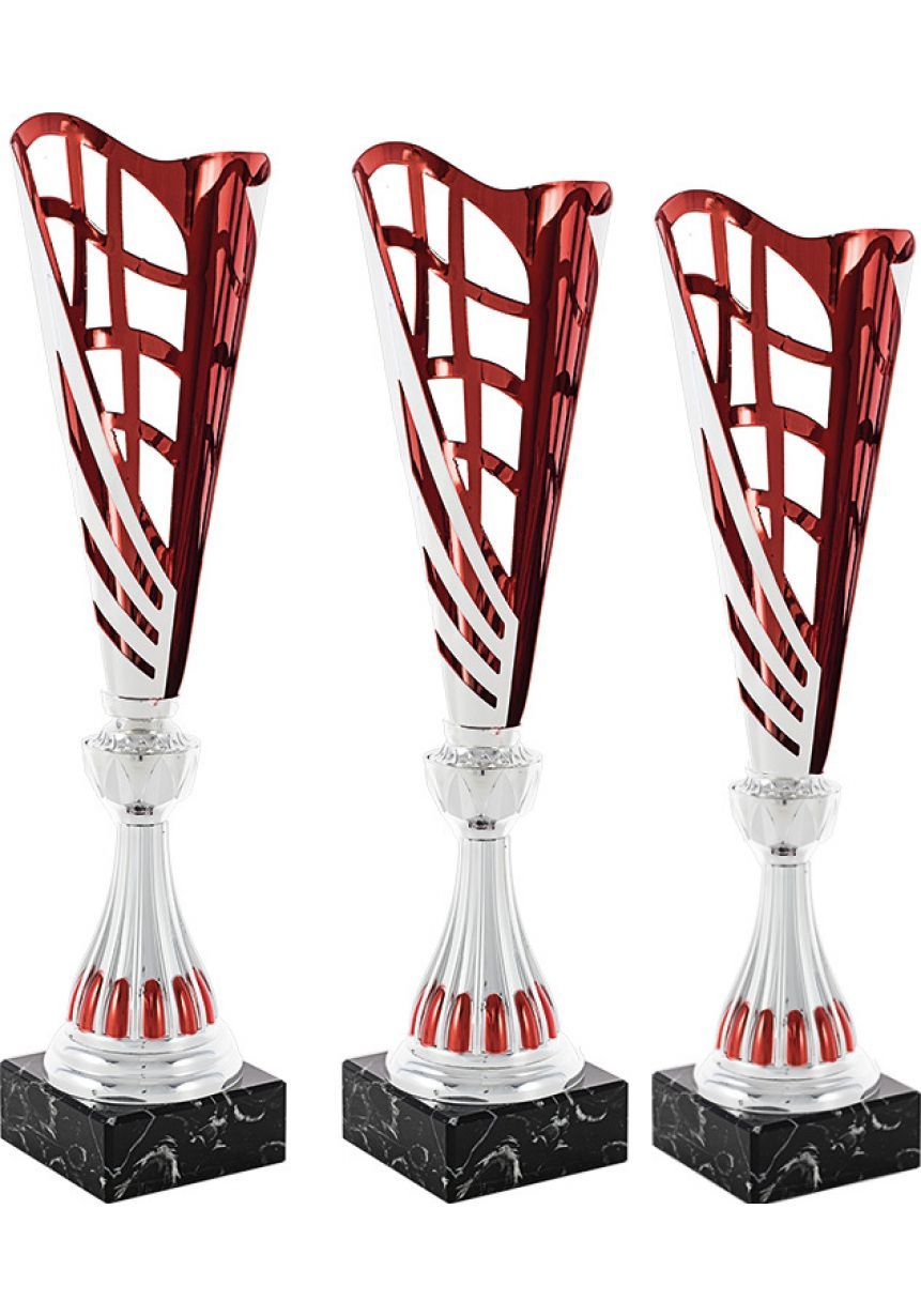 schneiden zwei Cup-Silber/Bronze Blätter