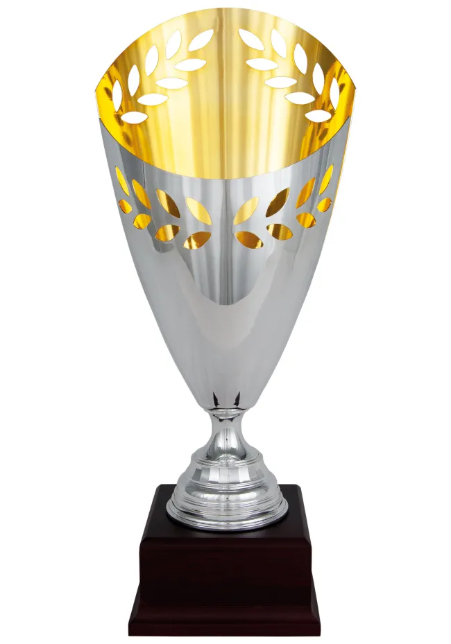 Coupe semi-ouverte feuille d'argent