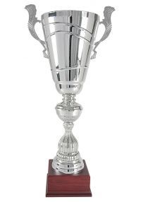 Trofeo copa bicolor plata/oro asas