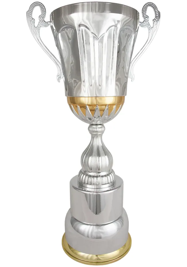 Ruche Cup avec poignées bicolor or/argent