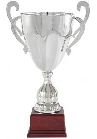 Trofeo copa con asas plata