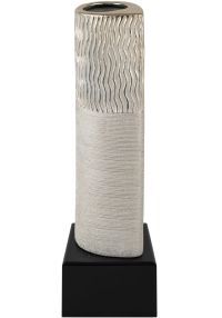 Trofeo jarrón elegante plata