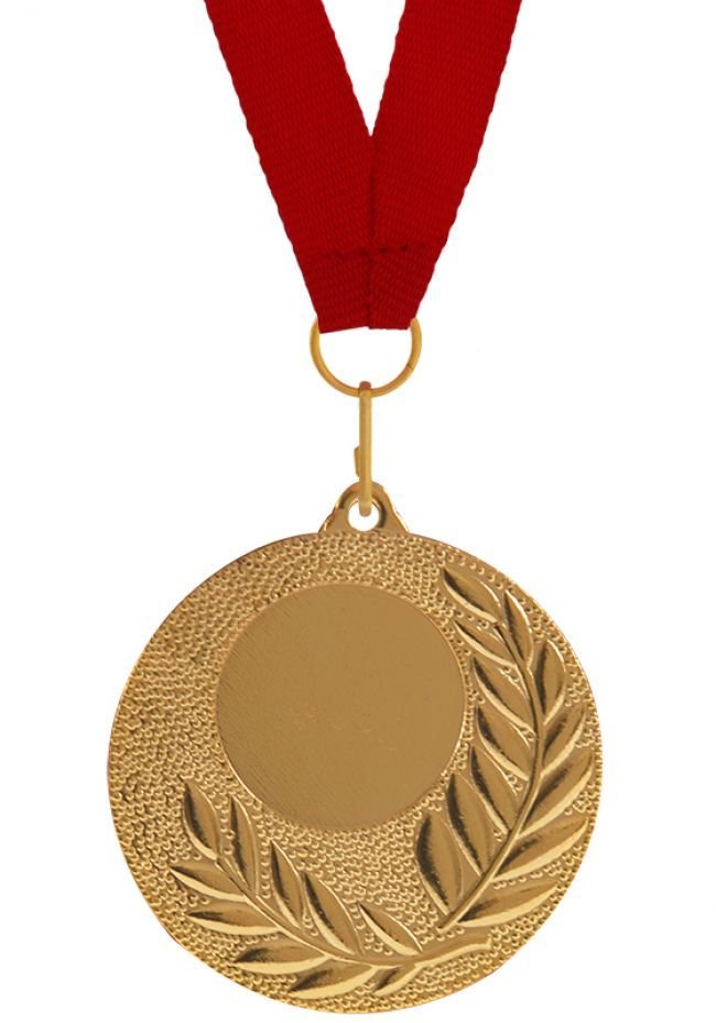 Medalla Deportiva Completa Cinta, Disco y Grabado