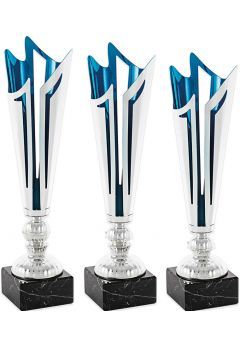 Trofeo copa corte dos hojas plata azul Thumb Trofeo copa corte dos hojas plata azul Thumb