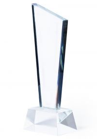 Trofeo cristal grueso