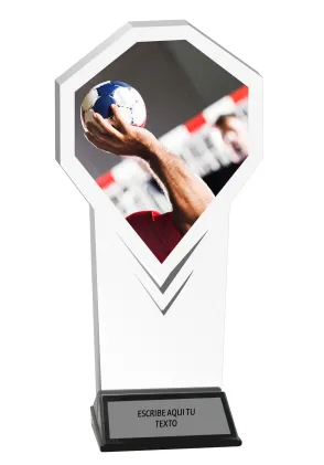 Personalisierte Handball-Trophäe