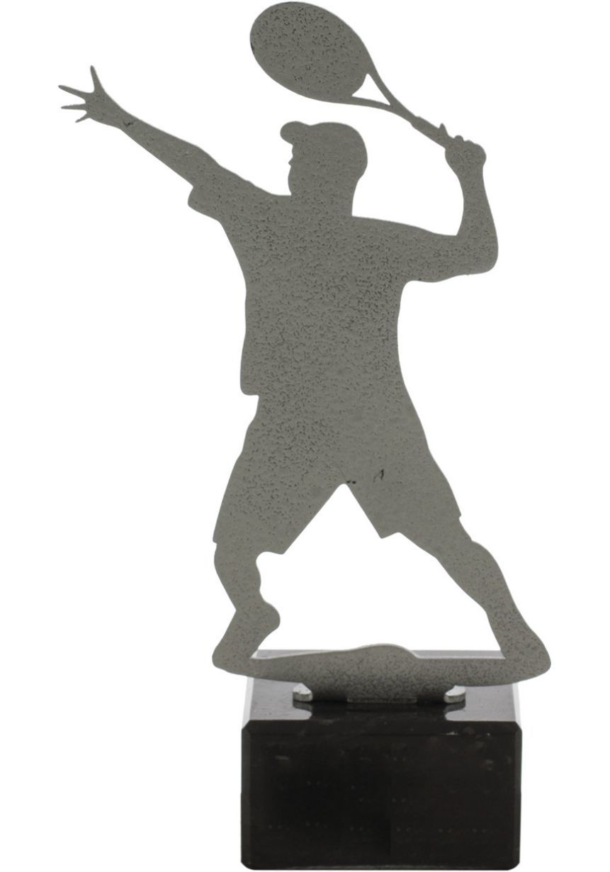 Trofeo de Tenis realizado en metal