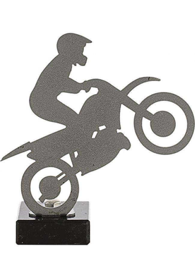 Trofeo de Motos realizado en metal