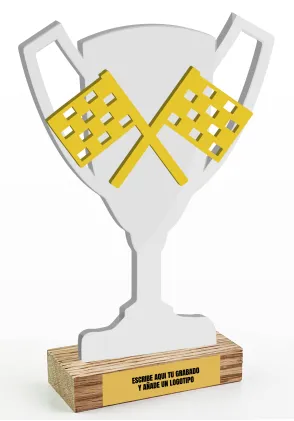 Trophäe des Rennsportpokals
