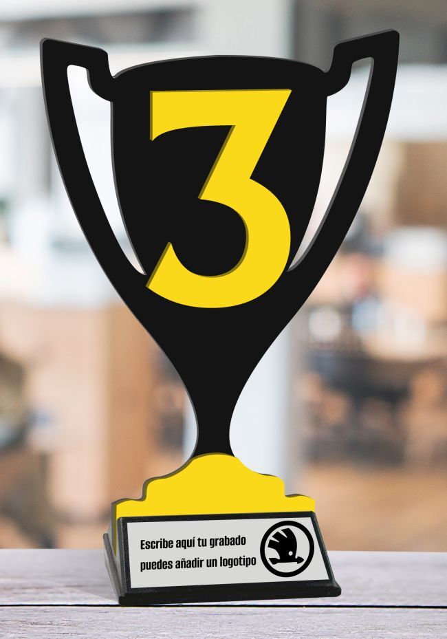 Coppa numero 3 trofeo Coppa numero 3 trofeo