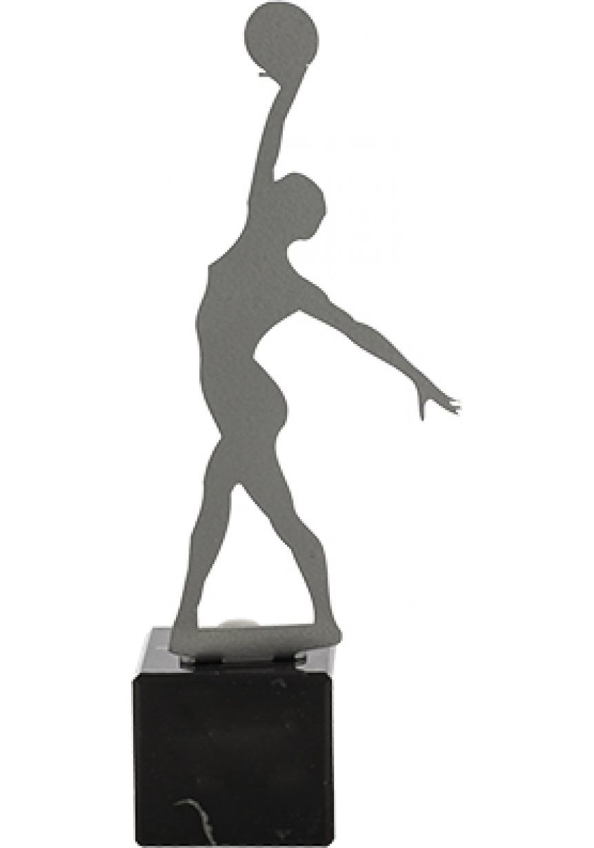 Trofeo de Gimnasia rítmica realizado en metal
