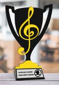 Trofeo copa de música