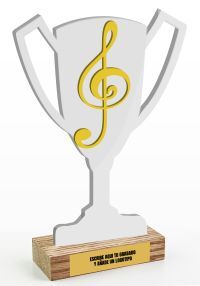 Trofeo copa de música