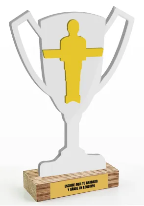 Tischfußball-Cup-Trophäe