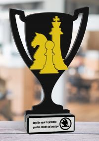 Trofeo copa de ajedrez