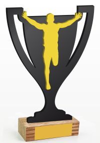 Trofeo copa de carreras atletismo