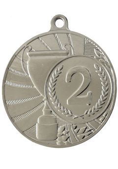 Médaille sportive avec le numéro 2 Thumb