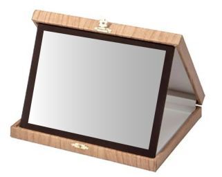 Homage oak plaque case with interior support