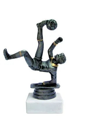 Chilenische graue Fußballtrophäe