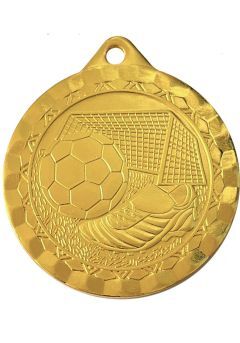 Medalha esportiva de futebol em relevo Thumb