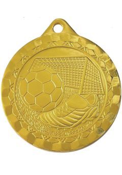 Embossed soccer sports medal Thumb