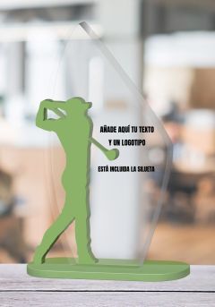 Trofeo metacrilato golf Thumb