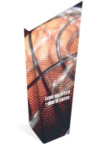 Trofeo Baloncesto de metacrilato