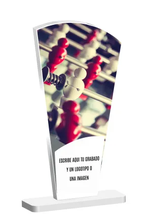 Fan-Fußballtrophäe aus Methacrylat