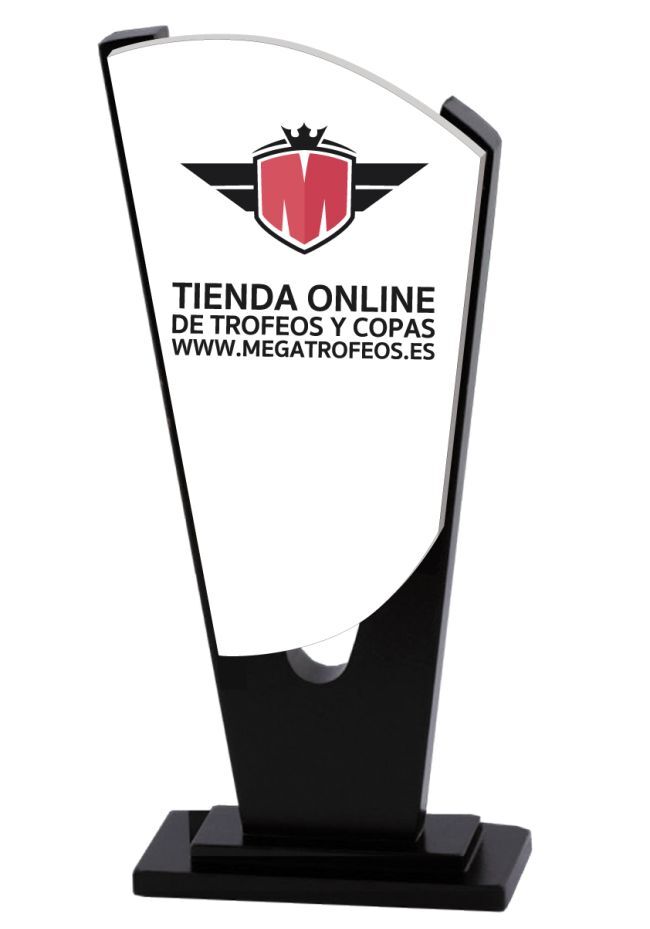 Tall methacrylate trophy candle