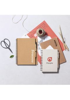 Libreta personalizada cartón reciclado Thumb