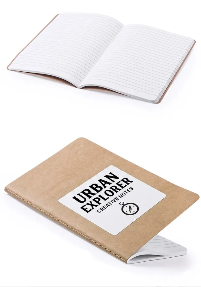 Libreta personalizada cartón reciclado