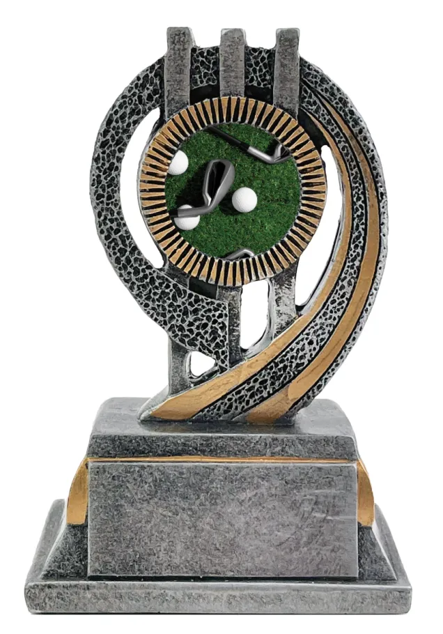 Trophäe aus Kunstharz für den Golfsport