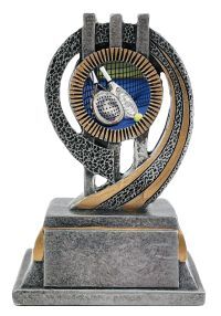 Padel sports resin trophy