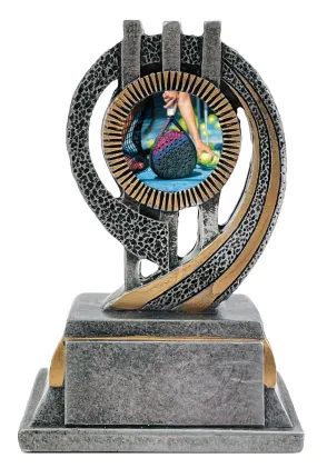 Trophäe aus Kunstharz für Padelschläger