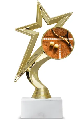 Tennisstar-Trophäe
