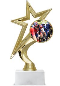 Cycling star trophy