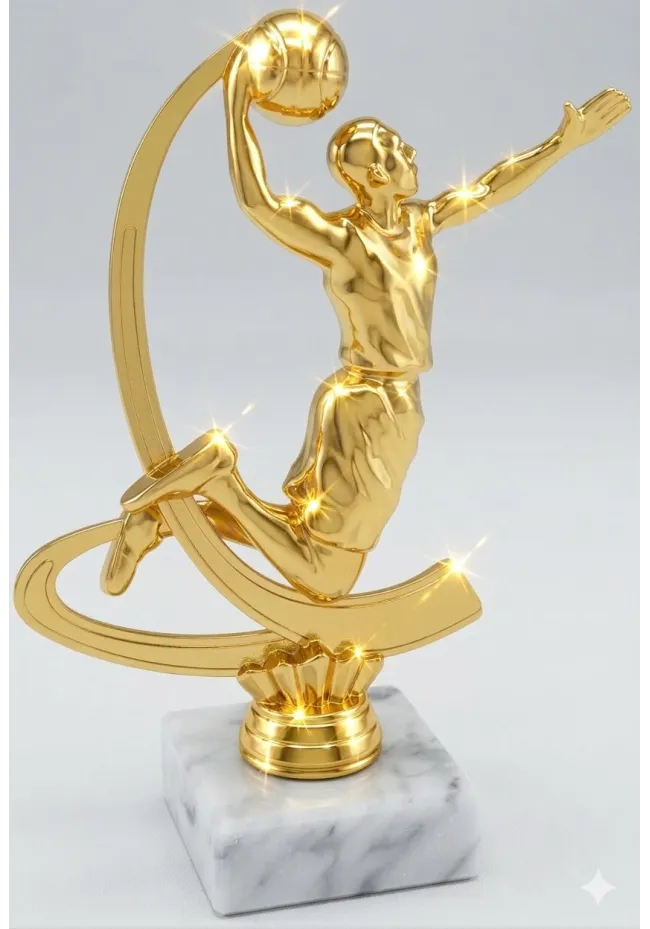 troféu de basquete