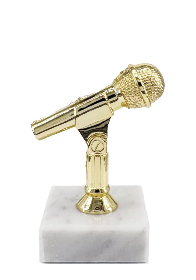 Mikrofon-Trophäe