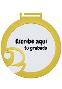 Medalla oro numero 1 2931