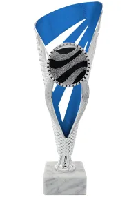 Copa trofeo azul grande
