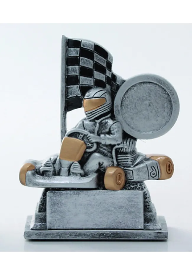 Trofeo de kart en resina Trofeo de kart en resina