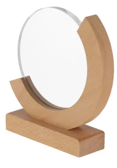 Round wooden and glass trophy Thumb