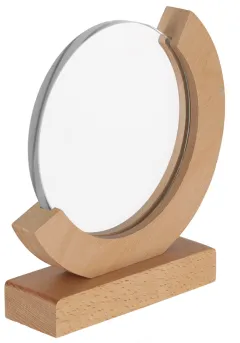 Round wooden and glass trophy Thumb