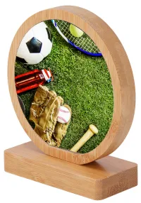 Premio de madera personalizado para torneos